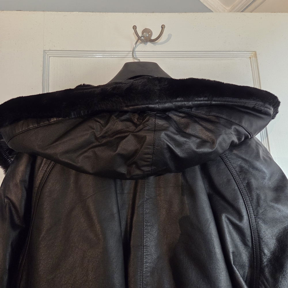 Wilson Black Leather Jacket